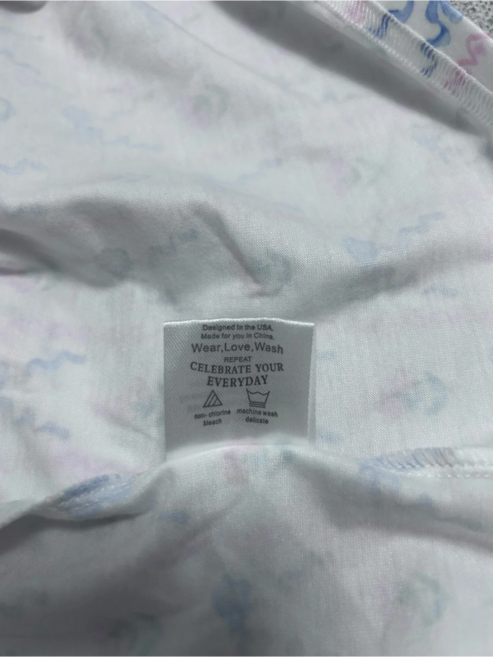 Abby & Evie 2 Piece Set White Blue Embroidered Bows Smocking w Bloomers NWT Sz 3